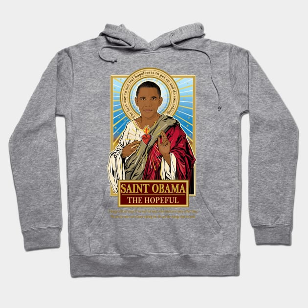 Saint Obama Hoodie by Pop Art Saints